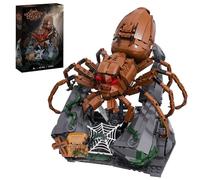 SATHIBI Harry Spider Building Set for Adult,Wild Animals Building Blocks,Collectible Decor for Home or Office,Horror Halloween Spiders Toy Gift for Kids Boys 8+(875PCS)