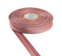 Satin Bias Binding Tape for Bunting Craft Art Piping Hemming Binding Seams Finishing Raw Edges DIY Garment and Trimming Sewing Quilting Apparel Decoration (Dark Pink,25m)