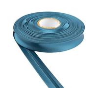 Satin Bias Binding Tape for Bunting Craft Art Piping Hemming Binding Seams Finishing Raw Edges DIY Garment and Trimming Sewing Quilting Apparel Decoration (Teal,25m)