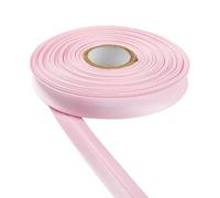 Satin Bias Binding Tape for Bunting Craft Art Piping Hemming Binding Seams Finishing Raw Edges DIY Garment and Trimming Sewing Quilting Apparel Decoration (Pale Pink,5m)