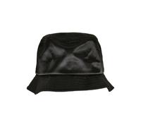 Urban Classics Unisex Satin Bucket Hat Hat, Black, One Size