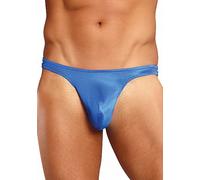 Satin Bong Thong - Royal Blue - Small/Medium