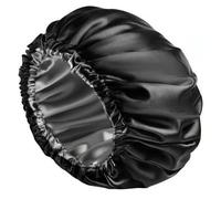 Satin Bonnet Night Sleep Cap, Silk Curls Breathable Silk Sleep Cap, Double Layer Night Cap, Adjustable Sleep Cap, Satin Bonnet Night Sleep Hat, Adjustable Sleeping Cap