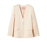Satin Cape Jacket - female - Twinset - Blazers - Beige - S - Jackets S