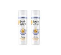 Satin Care Shave Gel for Women - Olay Vitamin E Burst - 2 x 200ml | E-FICCI Hamper Bundle with Thank You Card