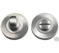 Satin Chrome Bathroom Thumbturn & Release JV2666SC by Frelan Hardware