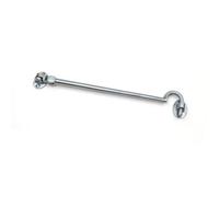 Satin Chrome On Solid Brass Cabin Hook 250mm