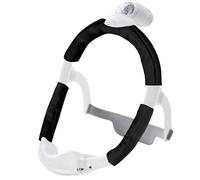 Satin CPAP Mask Strap Covers, Mask Frame Covers Compatible with DreamWear or ResMed AirFit Silky Satin Headgear Cover Set CPAP Accessories Face Cushion Pads for Reduce Red Marks (Black)