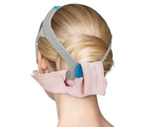 Satin CPAP Neck Pad for Headgear Straps, CPAP Neck Cushion, Mask Strap Padded Accessories for CPAP Mask Strap Cover | Pressure Relief Breathable Cushion for Comfort Neck pad Covers (Pink)