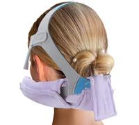 Satin CPAP Neck Pad for Headgear Straps, CPAP Neck Cushion, Mask Strap Padded Accessories for CPAP Mask Strap Cover | Pressure Relief Breathable Cushion for Comfort Neck pad Covers (Light Purple)