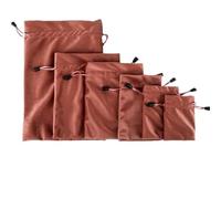 Satin Drawstring Shoe Bag 2pcs Velvet Drawstring Bags Multi Size Soft Touch Pouches for Gift Packaging Jewelry Makeup Travel Storage Essentials