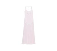Satin Evening Dress - female - Alexander McQueen - Maxi Dresses - Pink - S - Dresses S