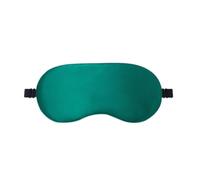 Satin Eye Mask for Sleeping & Teal Sleep Mask Blackout(Dark Green) | Breathable Polyester Sleeping Eye Mask with Adjustable Strap, Lightweight Portable Drowsy Sleep Mask for Travel Nap