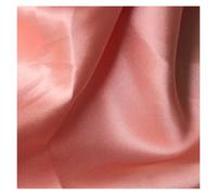 Satin Fabric Polyester Satin Fabric Highend Simulation Silk Gift Box Lining Cloth Solid Color DIY Sewing Doll Dress for DIY Crafts(Watermelon,25cm by 150cm)