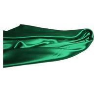 Satin Fabric Satin Fabric Designer Solid Color Polyester, Sewing Material for Dress and Lining, by The Meter for DIY Crafts(Grass Green,150cmX500cm)