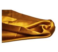 Satin Fabric Satin Fabric Designer Solid Color Polyester, Sewing Material for Dress and Lining, by The Meter for DIY Crafts(Color-01,150cmX300cm)