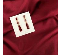 Satin Finished Silk Glossy Cloth Ideal as a Professional Background in Your Photography Studio Setup (Ordinary silk wine red 70 * 100cm)