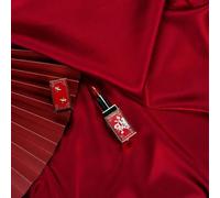 Satin Finished Silk Glossy Cloth Ideal as a Professional Background in Your Photography Studio Setup (High-grade gemstone red 70 * 100 cm)