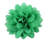 Satin Flower Brooch Pin for Women Trendy Large Handmade Fabric Rose Camellia Blossom Lapel Pin Hair Clip Elegant Wedding Prom Party Jewelry Dress Suit Accessories for Banquet Dance 10mm, 1, Metal, no