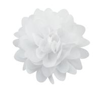 Satin Flower Brooch Pin for Women Trendy Large Handmade Fabric Rose Camellia Blossom Lapel Pin Hair Clip Elegant Wedding Prom Party Jewelry Dress Suit Accessories for Banquet Dance 10mm, 1, Metal, no
