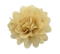 Satin Flower Brooch Pin for Women Trendy Large Handmade Fabric Rose Camellia Blossom Lapel Pin Hair Clip Elegant Wedding Prom Party Jewelry Dress Suit Accessories for Banquet Dance 10mm, 1, Metal, no