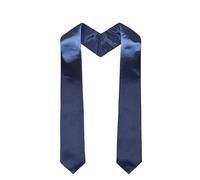 Satin Graduation Sash Sublimation Honor Plain Grad Blank Stoles Unisex Smooth Silk Soft Shawl Classic End Sashes for Adults Academic Choral Ceremony Graduations Society