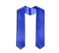 Satin Graduation Sash Sublimation Honor Plain Grad Blank Stoles Unisex Smooth Silk Soft Shawl Classic End Sashes for Adults Academic Choral Ceremony Graduations Society