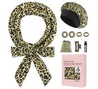 Satin Heatless Overnight Curls, Curlers Overnight Curls Without Heat, 70" Curling Band Curls Overnight Heatless Curls Band, 9 Pieces Curlers Without Heat Set for Long Hair