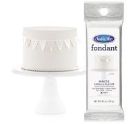 Satin Ice White Fondant, Vanilla, 4.4 Ounces