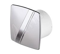 Satin Kitchen Bathroom Wall Extractor Fan 100mm Awenta LINEA Style Standard