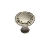 (Satin) Kitchen Cupboard Cabinet Door Drawer Round Knob Handle Imperia by GTV 3 Colours