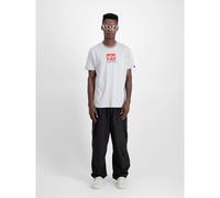 Alpha Industries Satin Logo T Short Sleeve T-shirt White XL Men