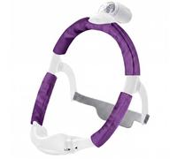 Satin Mask Strap Covers, Silky Mask Frame Pads Compatible with DreamWear or AirFit N30i/P30i Headgear Cover Set Hair Protector for Women Face Cushion for Reduce Red Marks (3, Dark Purple)