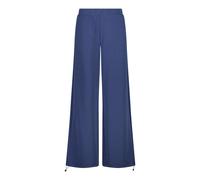 Satin Modal Wide Leg Trousers Women CMP Bleu M