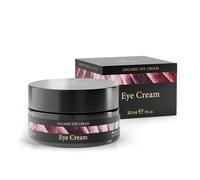 Satin Naturel Lifting Organic Eye Cream 30ml - Anti-Wrinkle Face Cream for Dark Circles & Puffy Eyes with Argan Oil, Aloe Vera, Hyaluronic Acid & Vitamin E - Vegan Skincare