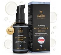 Organic Eye Cream 30ml - Anti Wrinkle & Dark Circles Under Eye Treatment Women with Hyaluronic Acid, Vitamin E & Aloe Vera - Natural Face Lift & Rejuvenated Look - Eye Care Products by Satin Naturel