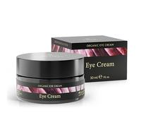 Satin Naturel Lifting Organic Eye Cream 30ml - Anti-Wrinkle Face Cream for Dark Circles & Puffy Eyes with Argan Oil, Aloe Vera, Hyaluronic Acid & Vitamin E - Vegan Skincare
