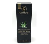 Satin Naturel Organic Aloe Vera Gel 200ml Bio Natural Moisture Soothing Sunburn
