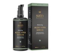 Satin Naturel Organic Aloe Vera Gel 200ml for Face, Body & Hair | 99% organic aloe vera - soothes, cools and hydrates. Vegan, made in Germany.