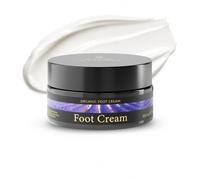 Satin Naturel Organic Shea Foot Cream 100ml - Regenerating Foot Balm for Dry Feet and Cracked Heels with Shea Butter, Marula Oil, Salicylic Acid and Aloe Vera - Vegan Skincare for Soft, Smooth Feet