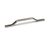 Satin Nickel Kitchen Bar Handle Brushed Silver Cabinet Pull Slim Square 160mm and 192mm Centres Cupboard Cabinet Drawer Wardrobe Upcycle Replacement Hardware