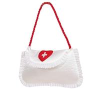 Satin Nurse Handbags Accessory for Fancy Dress
