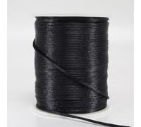 Satin Nylon Cord String for Jewelry Making Bracelet Necklaces Beading Thread Rattail Macrame Kumihimo Chinese Knot Craft