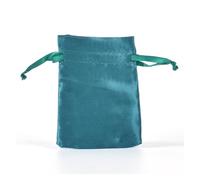 Satin Packaging Bags 20-100PCS Silk Satin Drawstring Bags | Wedding & Party Favor Pouches | Jewelry, Gift Packaging & Storage(Green,100 pieces,9x12cm)