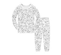 Satin Pajamas for Girls 8 Long Sleeves Lapel T Shirt Pants Cute 2 Piece Y2k Comfortable Button Down Nightwear Set Xmas Gifts Sets V Neck Graphic Pjs