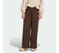 SATIN POLKA DOTS WIDE LEG PANT