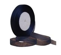 Satin Ribbon 1pc 45meters/roll 12mm Satin Ribbons DIY Wedding Christmas Handmade Bowknot Decoration Webbing Crafts(Dark Blue,20mm Organza)