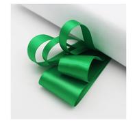 Satin Ribbon 5 Yards Moss Green Grosgrain Satin Ribbon for Packing Christmas Party Decoration Handmade DIY 16 25 38 MM(Green,6 MM)
