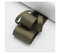 Satin Ribbon 5 Yards Moss Green Grosgrain Satin Ribbon for Packing Christmas Party Decoration Handmade DIY 16 25 38 MM(Deep Sage G,6 MM)