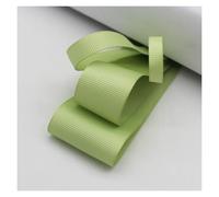 Satin Ribbon 5 Yards Moss Green Grosgrain Satin Ribbon for Packing Christmas Party Decoration Handmade DIY 16 25 38 MM(Lime Juice G,6 MM)